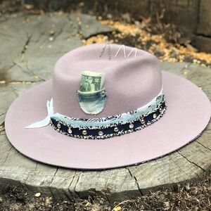 Stylish Taupe Fedora Hat